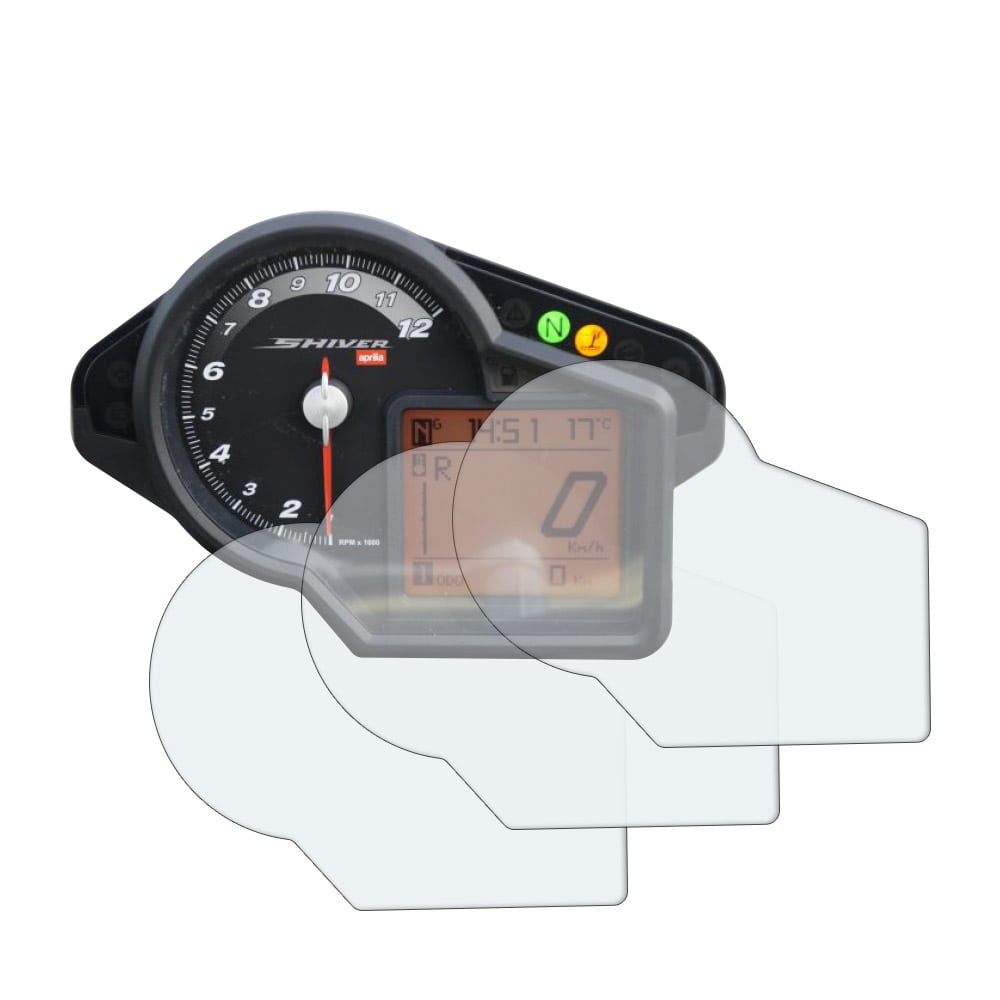 Speedo Angels Proteggi Schermo per SPEED TRIPLE 1200 RS (2021-) 2 x Ultra Trasparente & 2 x Anti Riflesso