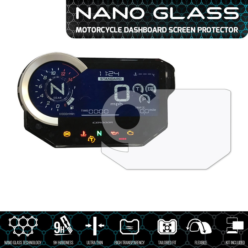Protecteur D'écran Anti-reflet Pour Tableau De Bord Honda CB1000R (2018+) - Lot De 3 - Neuf