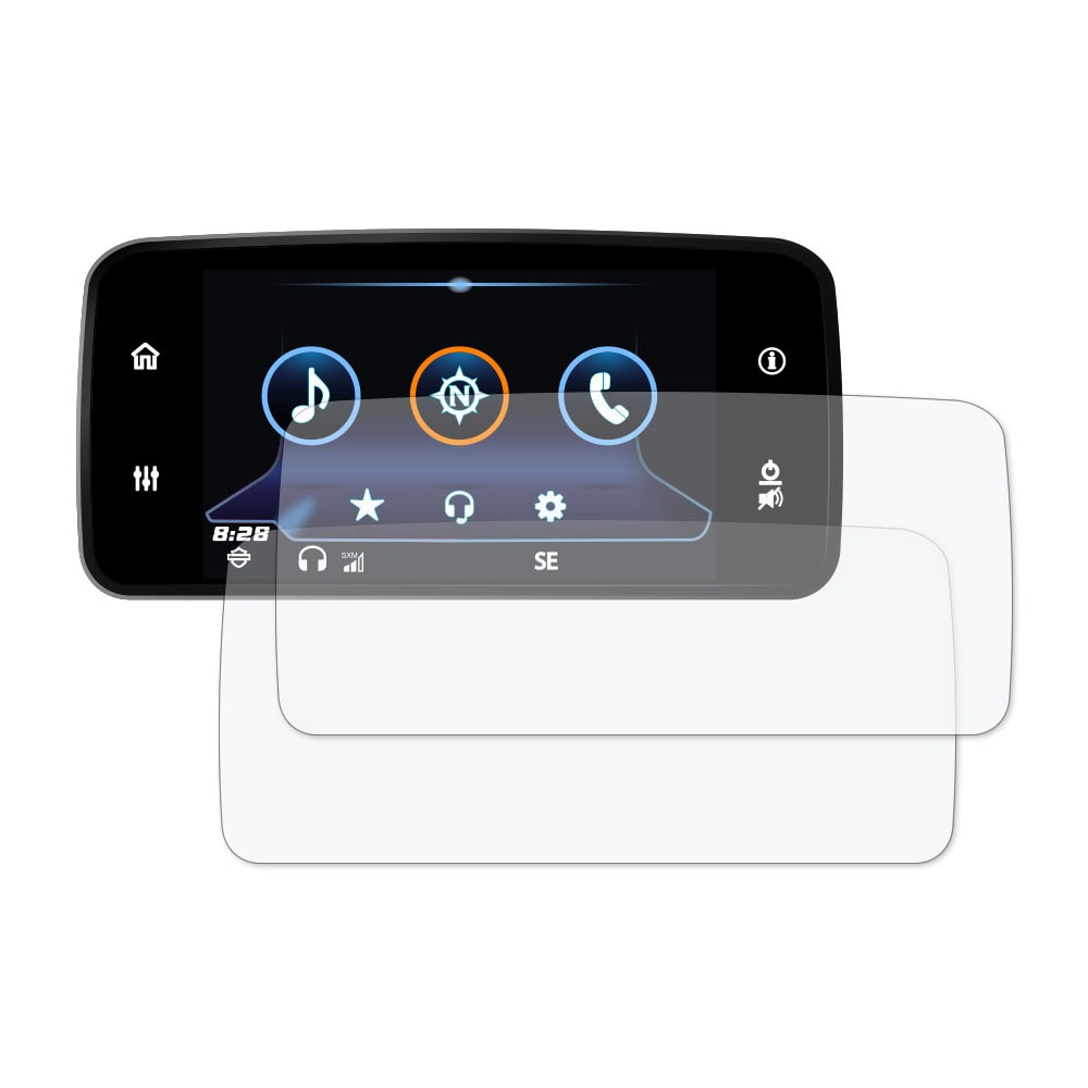 Mogico Nano Glass Screen Protector For Harley Davidson Boom! Box 6.5 GT Dash (2014-2024) - Anti-Glare-436105