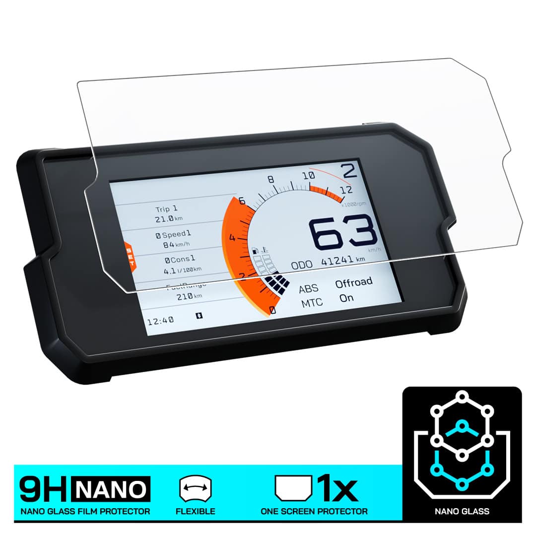 KTM 390 ADVENTURE (2020+) NANO GLASS Dashboard Screen Protector | eBay